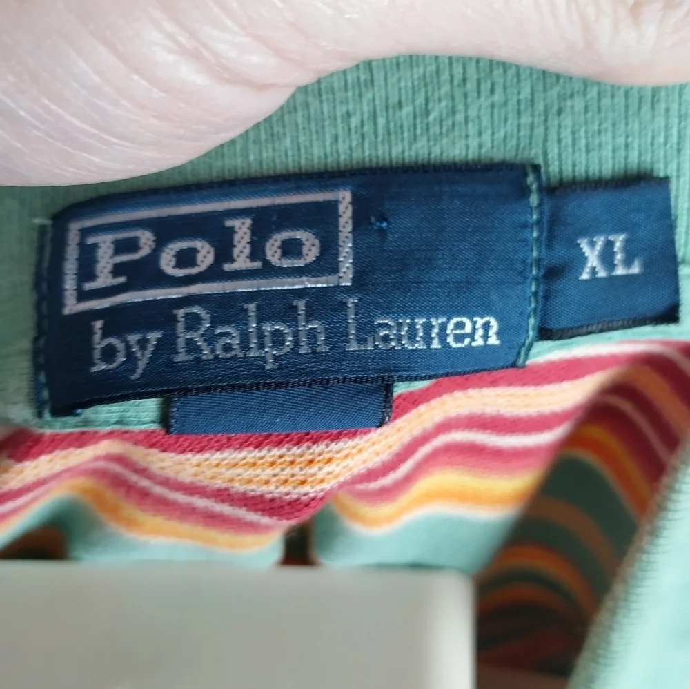 Polo Ralph Lauren Mens Size XL Y2K Dress Shirt